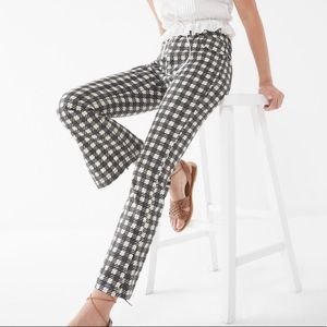 Urban outfitters houndstooth kick flare pants